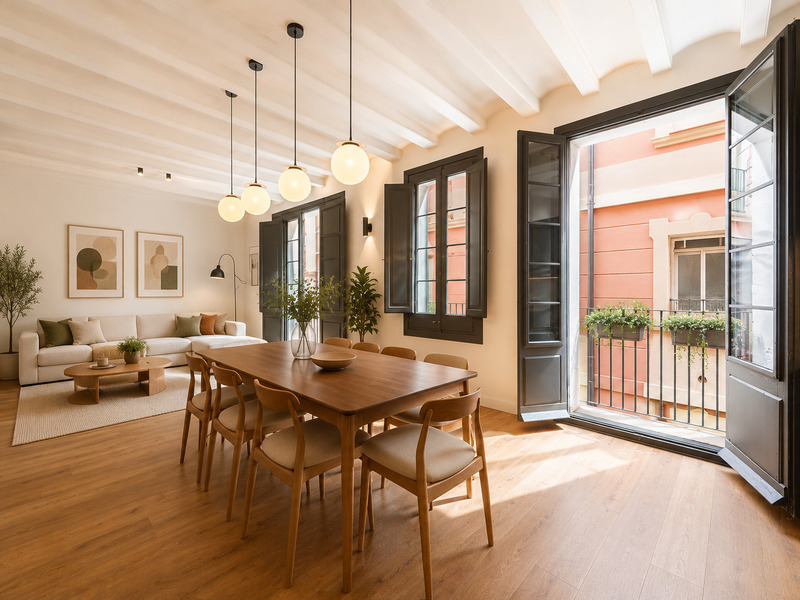 Fantástico piso reformado a estrenar con bóveda catalana en El Born — foto 2