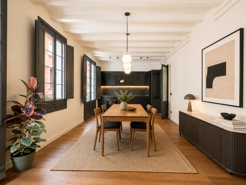 Fantástico piso reformado a estrenar con bóveda catalana en El Born — foto 7