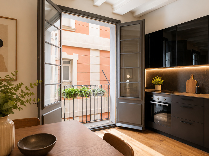 Fantástico piso reformado a estrenar con bóveda catalana en El Born — foto 9