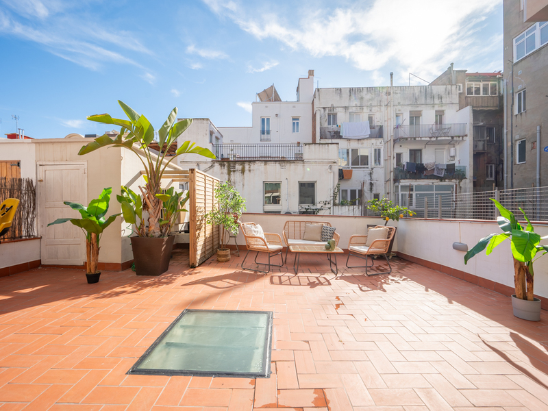 Increíble piso reformado con elementos originales y gran terraza en Gracia — foto 7