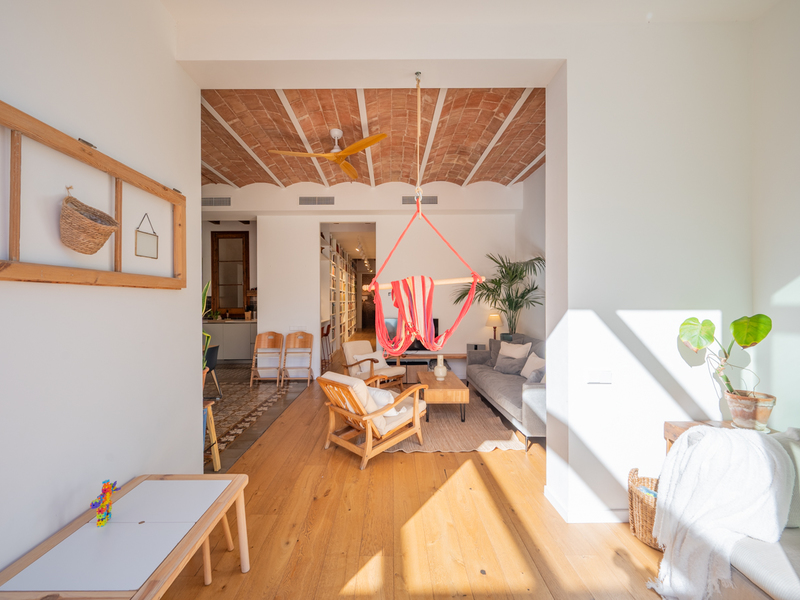 Increíble piso reformado con elementos originales y gran terraza en Gracia — foto 10