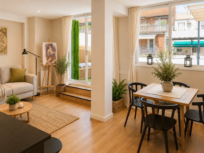 Estupendo ático con terraza y fantásticas vistas en Galvany — foto 6